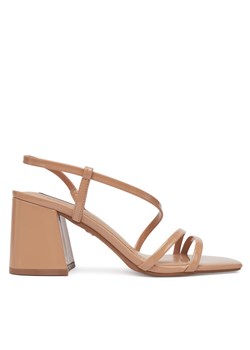 Nine West Sandały WFA2642-1 Beżowy ze sklepu MODIVO w kategorii Sandały damskie - zdjęcie 182737216