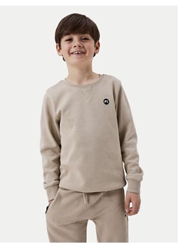 NAME IT Bluza 13220321 Beżowy Regular Fit ze sklepu MODIVO w kategorii Bluzy chłopięce - zdjęcie 182737245