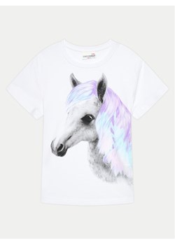Coccodrillo T-Shirt WC4143205VGC Biały Regular Fit ze sklepu MODIVO w kategorii Bluzki dziewczęce - zdjęcie 182737266