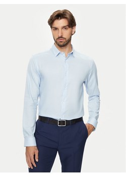Jack&Jones Koszula Joe 12260426 Błękitny Slim Fit ze sklepu MODIVO w kategorii Koszule męskie - zdjęcie 182737267