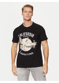 Guess T-Shirt M5RI19 K8FQ4 Czarny Regular Fit ze sklepu MODIVO w kategorii T-shirty męskie - zdjęcie 182737329