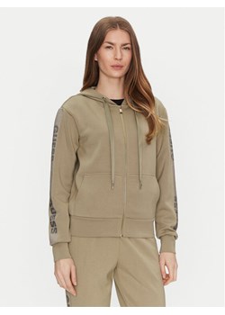 Guess Bluza W5RQ03 KBYE2 Zielony Regular Fit ze sklepu MODIVO w kategorii Bluzy damskie - zdjęcie 182737346