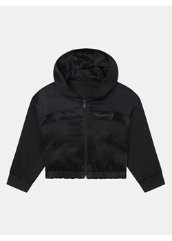 Karl Lagerfeld Kids Bluza Z15464 D Czarny Regular Fit ze sklepu MODIVO w kategorii Bluzy dziewczęce - zdjęcie 182737429