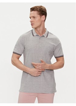 Brave Soul Polo MPS-149COSMO Szary Straight Fit ze sklepu MODIVO w kategorii T-shirty męskie - zdjęcie 182737445