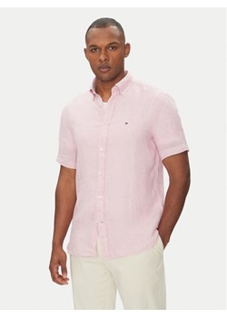 Tommy Hilfiger Koszula MW0MW35207 Różowy Regular Fit ze sklepu MODIVO w kategorii Koszule męskie - zdjęcie 182737447