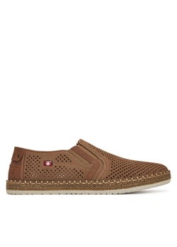 Rieker Espadryle B5297-64 Brązowy ze sklepu MODIVO w kategorii Espadryle męskie - zdjęcie 182737465