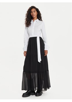TWINSET Sukienka koszulowa 241TF2034 Czarny Loose Fit ze sklepu MODIVO w kategorii Sukienki - zdjęcie 182737518