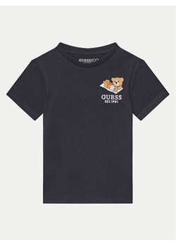 Guess T-Shirt N5GI08 K8HM4 Niebieski Regular Fit ze sklepu MODIVO w kategorii T-shirty chłopięce - zdjęcie 182737556