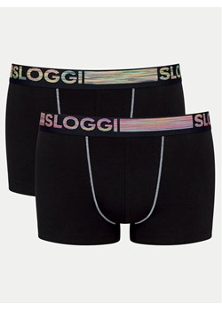 Sloggi Komplet 2 par bokserek 10218485 Czarny ze sklepu MODIVO w kategorii Majtki męskie - zdjęcie 182737638