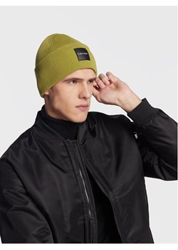 Calvin Klein Czapka K50K509682 Zielony ze sklepu MODIVO w kategorii Czapki zimowe męskie - zdjęcie 182737658