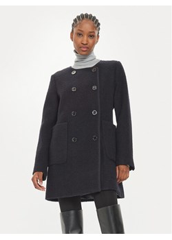 MICHAEL Michael Kors Płaszcz wełniany 77B6754M12 Czarny Slim Fit ze sklepu MODIVO w kategorii Płaszcze damskie - zdjęcie 182737688