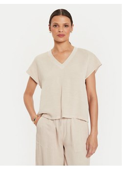 ViCOLO Bluzka TB2083 Beżowy Regular Fit ze sklepu MODIVO w kategorii Bluzki damskie - zdjęcie 182737795