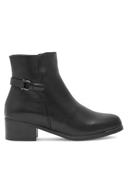 Go Soft Botki RST-AUGUSTA-12 Czarny ze sklepu MODIVO w kategorii Botki - zdjęcie 182737917