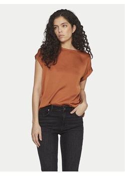 Vila T-Shirt Ellette 14059563 Pomarańczowy Regular Fit ze sklepu MODIVO w kategorii Bluzki damskie - zdjęcie 182737938