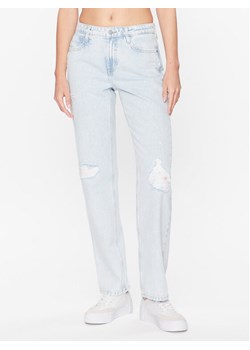 ONLY Jeansy 15281259 Błękitny Straight Fit ze sklepu MODIVO w kategorii Jeansy damskie - zdjęcie 182737949