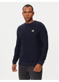s.Oliver Sweter 2150196 Granatowy Regular Fit ze sklepu MODIVO w kategorii Swetry męskie - zdjęcie 182737998