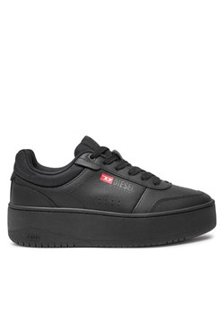 Diesel Sneakersy S-Athene Y03405 P6952 T8013 Czarny ze sklepu MODIVO w kategorii Buty sportowe damskie - zdjęcie 182738155