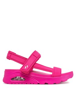 Skechers Sandały Uno-Fun Stand 119814/HTPK Różowy ze sklepu MODIVO w kategorii Sandały damskie - zdjęcie 182738236