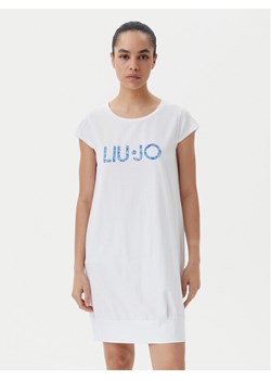 Liu Jo Beachwear Sukienka codzienna VA5194 JS003 Biały Regular Fit ze sklepu MODIVO w kategorii Sukienki - zdjęcie 182738289