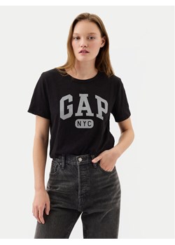 Gap T-Shirt 871344-05 Czarny Regular Fit ze sklepu MODIVO w kategorii Bluzki damskie - zdjęcie 182738326