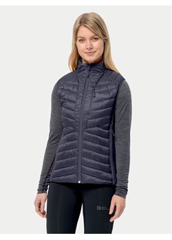 Jack Wolfskin Bezrękawnik Routeburn Pro Ins Vest 1207202 Szary Slim Fit ze sklepu MODIVO w kategorii Kamizelki damskie - zdjęcie 182738485