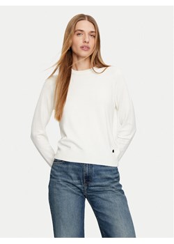 U.S. Polo Assn. Sweter WUP0394 Écru Regular Fit ze sklepu MODIVO w kategorii Swetry damskie - zdjęcie 182738528