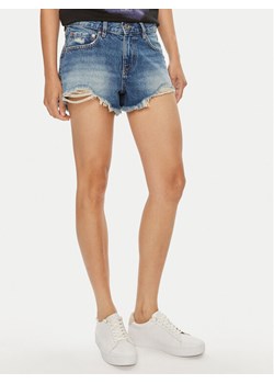 Gina Tricot Szorty jeansowe Galla 18989 Niebieski Regular Fit ze sklepu MODIVO w kategorii Szorty - zdjęcie 182738578
