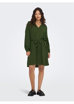 JDY Sukienka codzienna 15300554 Zielony Regular Fit ze sklepu MODIVO w kategorii Sukienki - zdjęcie 182738587