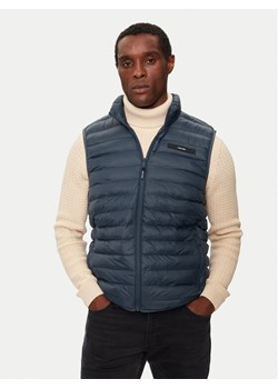 Calvin Klein Kamizelka K10K113470 Granatowy Regular Fit ze sklepu MODIVO w kategorii Kamizelki męskie - zdjęcie 182738598
