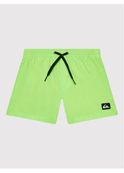 Quiksilver Szorty kąpielowe Everyday 13\ EQBJV03331 Zielony Regular Fit ze sklepu MODIVO w kategorii Kąpielówki chłopięce - zdjęcie 182738649