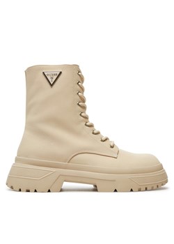 Guess Botki FLPPAM FAB10 Beżowy ze sklepu MODIVO w kategorii Botki - zdjęcie 182738765