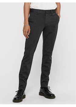 Only & Sons Chinosy Mark 22010209 Szary Slim Fit ze sklepu MODIVO w kategorii Spodnie męskie - zdjęcie 182738967