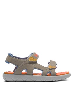 Timberland Sandały Perkins Row 2 Strap Sandal TB0A5VMD1101 Szary ze sklepu MODIVO w kategorii Sandały dziecięce - zdjęcie 182739119