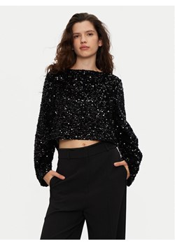JDY Bluzka Sara 15337655 Czarny Regular Fit ze sklepu MODIVO w kategorii Bluzki damskie - zdjęcie 182739346