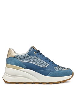 Geox Sneakersy D Spherica Ec13 D45WAA 085DS C4005 Niebieski ze sklepu MODIVO w kategorii Buty sportowe damskie - zdjęcie 182739386