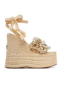 Naked Wolfe Espadryle Peony Beżowy ze sklepu MODIVO w kategorii Espadryle damskie - zdjęcie 182739529