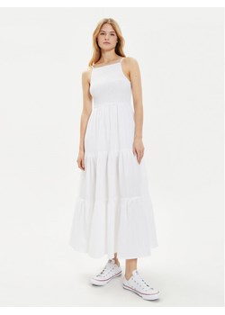 Brave Soul Sukienka letnia LDRW-659MIAWH Biały Straight Fit ze sklepu MODIVO w kategorii Sukienki - zdjęcie 182739595