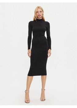 MICHAEL Michael Kors Sukienka dzianinowa MF482Q14VR Czarny Slim Fit ze sklepu MODIVO w kategorii Sukienki - zdjęcie 182739648