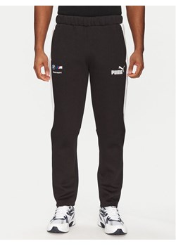 Puma Spodnie dresowe BMW MMS MT7+ 624140 Czarny Regular Fit ze sklepu MODIVO w kategorii Spodnie męskie - zdjęcie 182739697