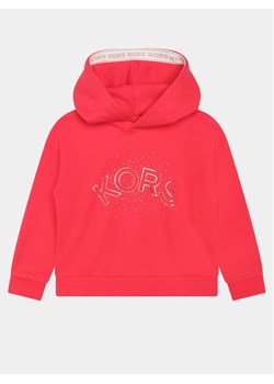 MICHAEL KORS KIDS Bluza R15211 Różowy Regular Fit ze sklepu MODIVO w kategorii Bluzy dziewczęce - zdjęcie 182739719