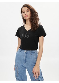 Liu Jo T-Shirt TA4137 J6040 Czarny Regular Fit ze sklepu MODIVO w kategorii Bluzki damskie - zdjęcie 182739745