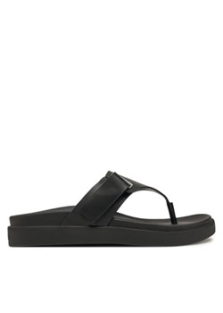 Calvin Klein Sandały Flat Adj Tp Eyelet HW0HW02349 Czarny - id: 0000304828478 - marki Calvin Klein - 182739797 Calvin Klein Sandały Flat Adj Tp Eyelet HW0HW02349 Czarny ze sklepu MODIVO w kategorii Klapki damskie - zdjęcie 182739797