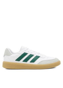 adidas Sneakersy Courtblock IF6505 Biały ze sklepu MODIVO w kategorii Buty sportowe męskie - zdjęcie 182739799