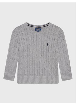 Polo Ralph Lauren Sweter 323702674041 Szary Regular Fit ze sklepu MODIVO w kategorii Swetry chłopięce - zdjęcie 182739828
