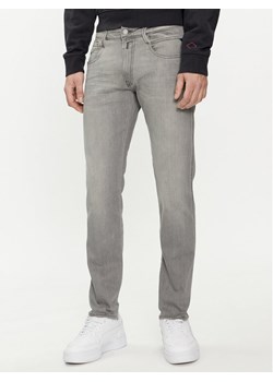 Replay Jeansy M914Y.000.51A 626 Szary Slim Fit ze sklepu MODIVO w kategorii Jeansy męskie - zdjęcie 182739875