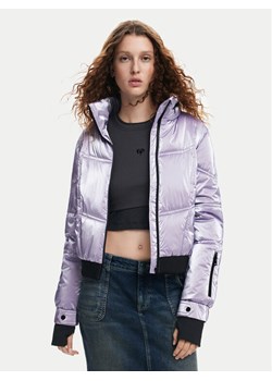 Desigual Kurtka bomber Omsk 24WWEWBY Fioletowy Regular Fit ze sklepu MODIVO w kategorii Kurtki damskie - zdjęcie 182739929