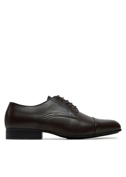 Calvin Klein Półbuty HM0HM01540 Brązowy ze sklepu MODIVO w kategorii Buty eleganckie męskie - zdjęcie 182739958