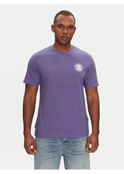Element T-Shirt ELYZT00490 Fioletowy Regular Fit ze sklepu MODIVO w kategorii T-shirty męskie - zdjęcie 182740188