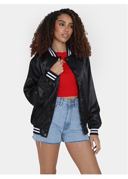 Brave Soul Kurtka bomber LJK-FRANCES Czarny Straight Fit - id: 0000303995423 - marki BRAVE SOUL - 182740199 Brave Soul Kurtka bomber LJK-FRANCES Czarny Straight Fit ze sklepu MODIVO w kategorii Kurtki damskie - zdjęcie 182740199