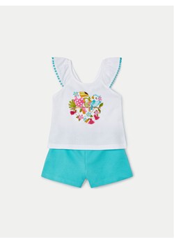 Mayoral Komplet top i spodenki 3261 Niebieski Regular Fit ze sklepu MODIVO w kategorii Komplety dziewczęce - zdjęcie 182740215